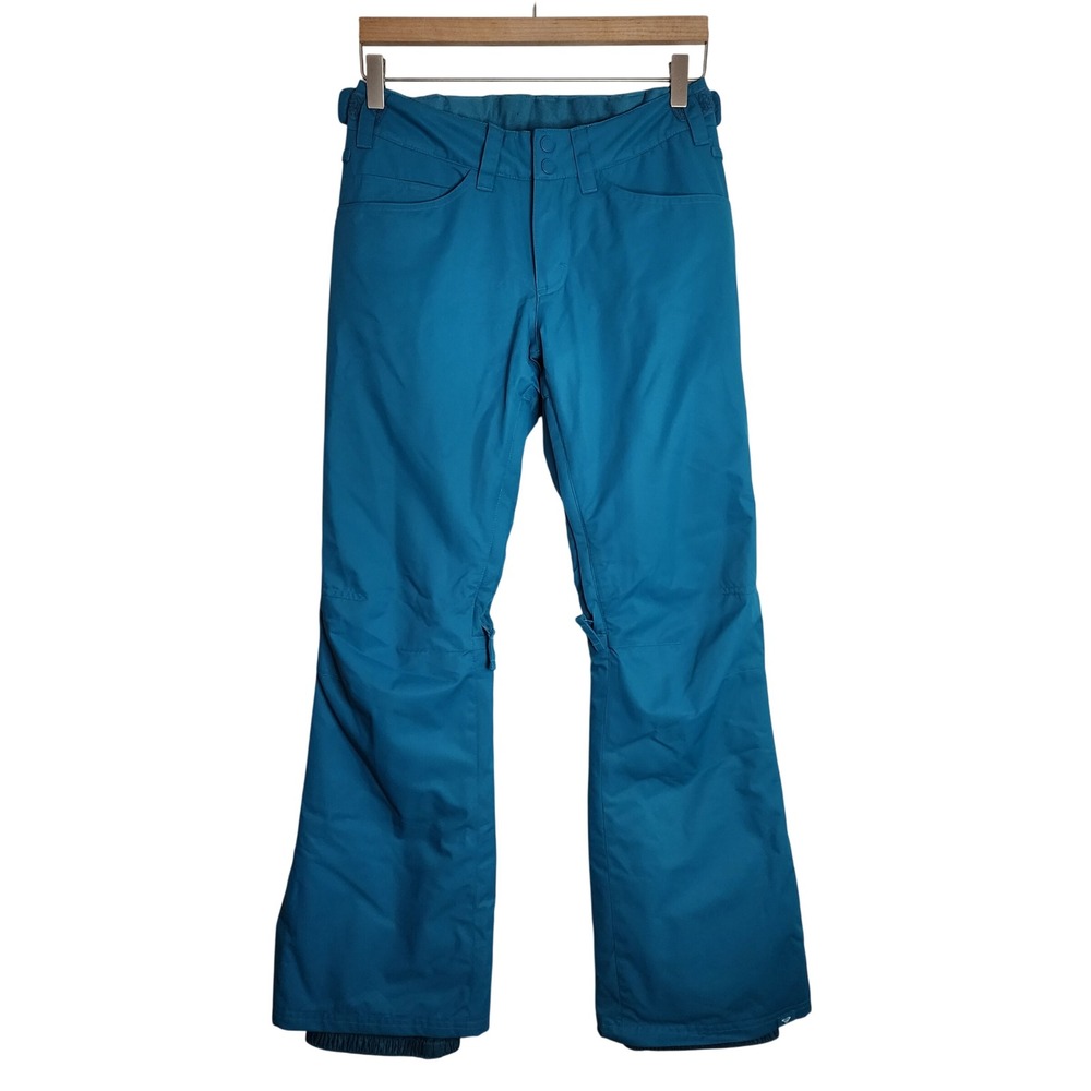 Roxy Snow Pants Women XS Blue DryFlight 10K Insulated Ski‎ Snowboard Waterproof